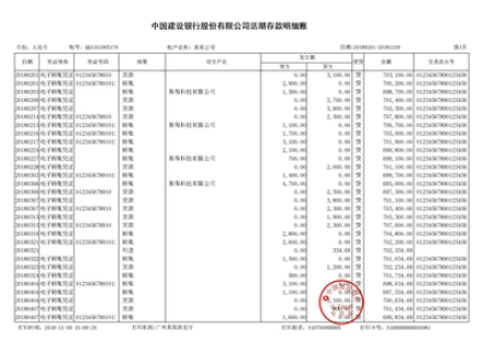公司流水代办案例